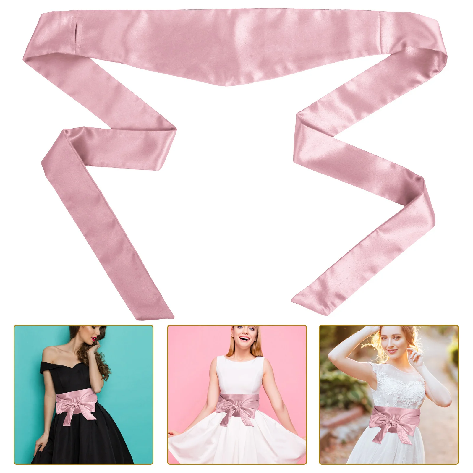 

Waist For Minimalist Wedding Belts Sash Sash Belt Bridal Wedding Accessory Fabric Dress Bachelor Dress Ribbon Belt