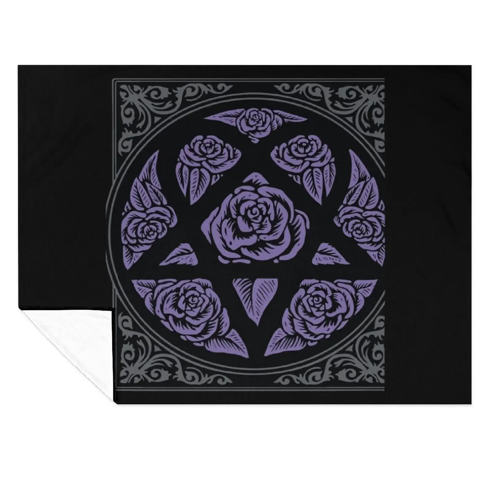 

Heartagram T-Shirts Purple Stroke Him Band Poster Ville Valo Sticker Heartagram Goth Metal -Shirt Throw Blanket