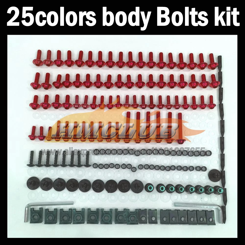 268ps Full Screws Kit Body bolt For HONDA CBR-650F CBR 650 650F CBR650F 19 20 21 22 2019 2020 2021 2022 Fairing bolts screw NutS