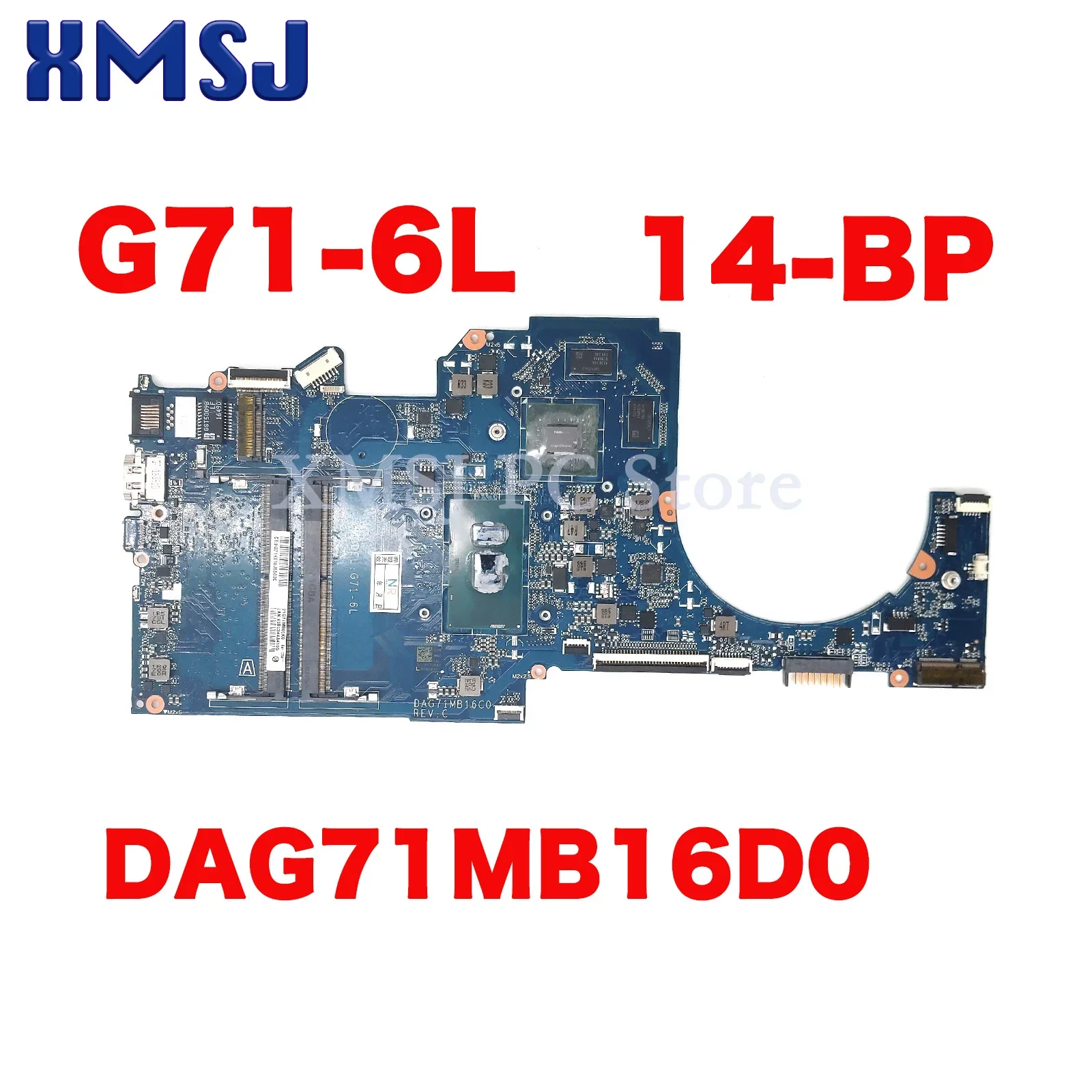 

For HP 14-BP Quanta G71-6L DAG71MB16D0 Laptop Motherboard