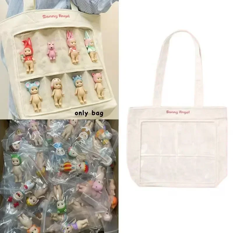 Sonny Angel Canvas Clear Girl Display Multiple Quantity Doll Decoration Storage Bag File Bag Notebook Storage Bag Christmas Gift