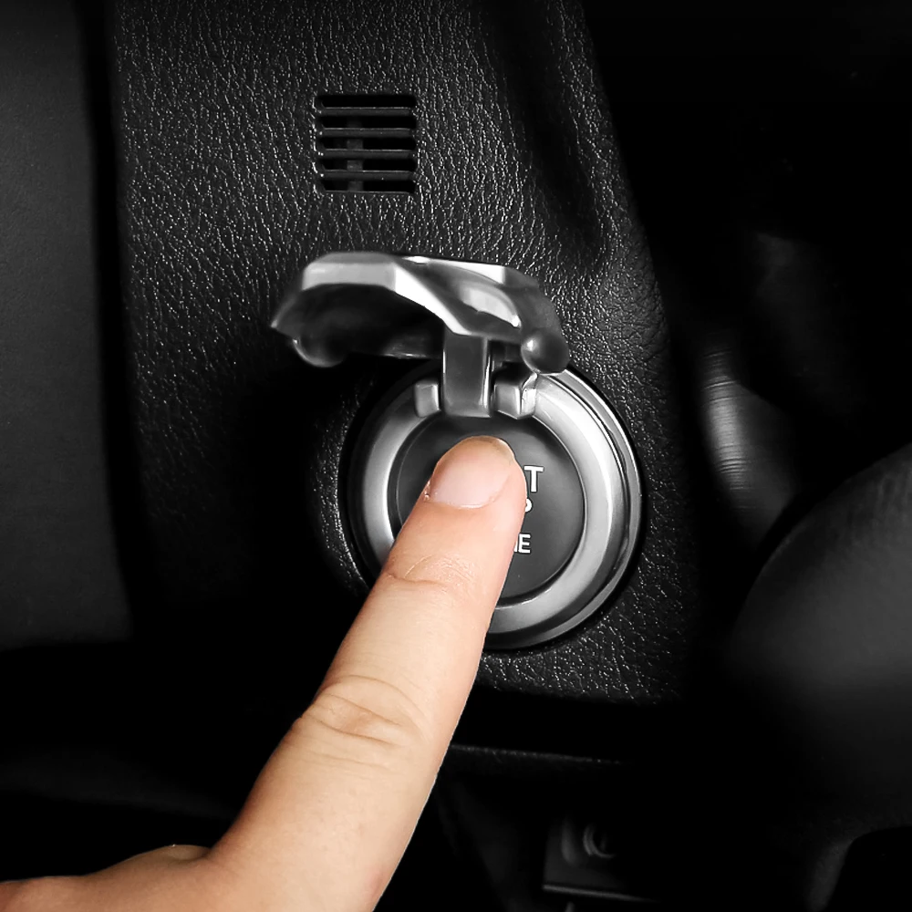 سيارة بدء زر وقف المحرك التبديل غطاء أزرار الزخرفية زر الغطاء الواقي لفورد ST خط فييستا التركيز مونديو نمط