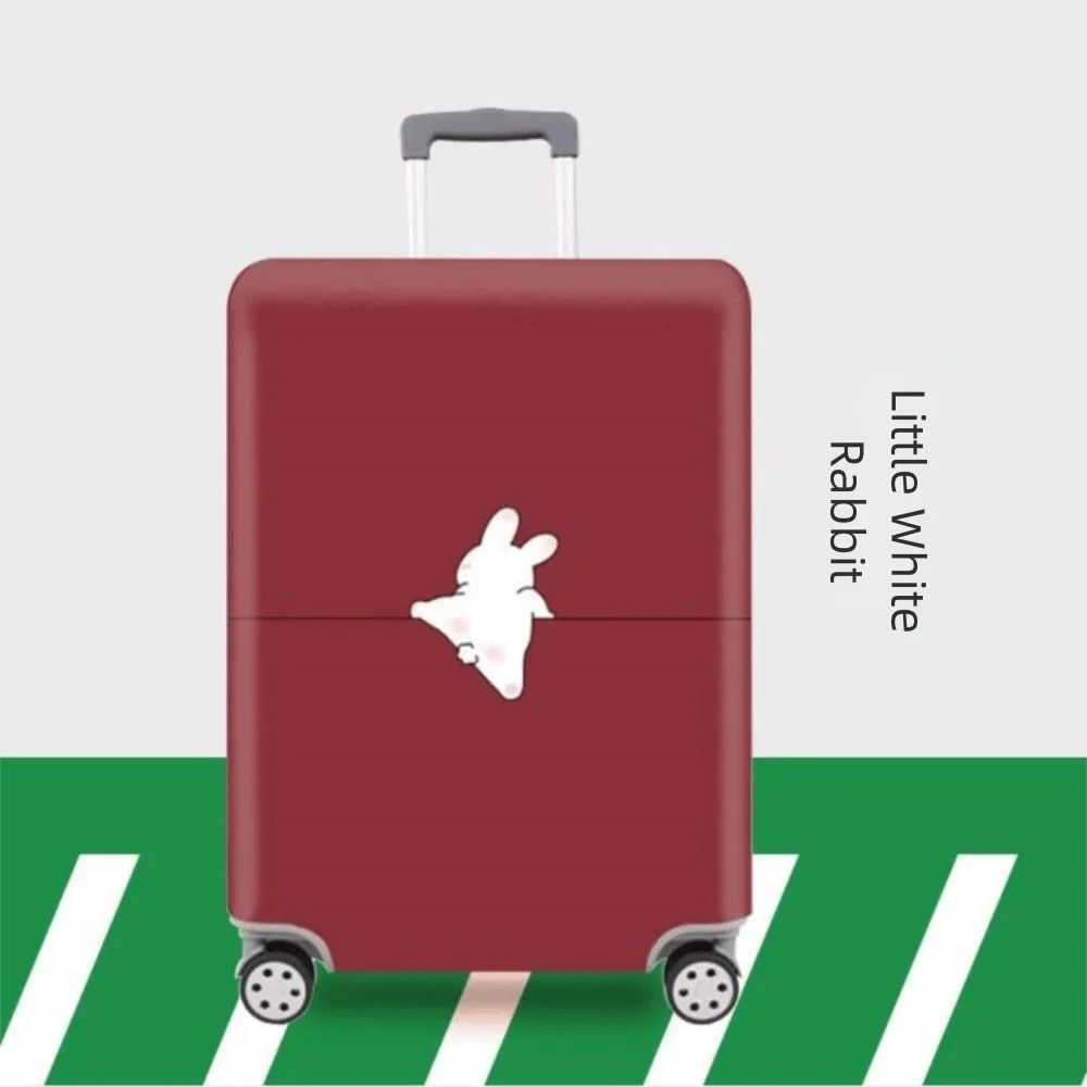

Trolley Case Anti Scratch Luggage Protector Cute Animal Anti-theft Luggage Cover Elastic Durable Suitcase Covers Outdoor