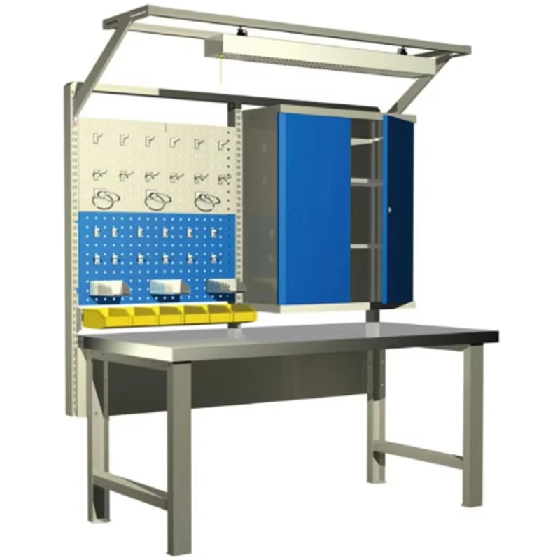 Electronic workbench Heavy duty workbench Laboratory aluminum frame workbench Anti-static table