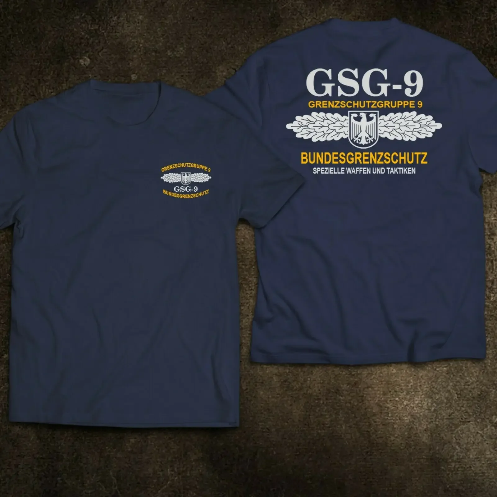 Bundeswehr GSG-9 Counter Terrorism Special Forces T-Shirt 100% Cotton O-Neck Summer Short Sleeve Casual Mens T-shirt Size S-3XL image 4