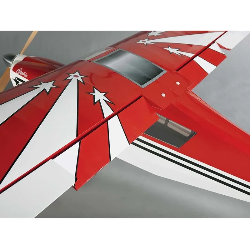 새로운 RC GreatPlanes Citabria 35CC 오일-전기 이중 목적 원격 제어 항공기 모델의 고정 날개 모델 시뮬레이션