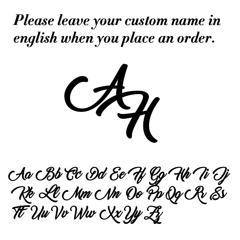 My Shape Custom Initials Brooch 8
