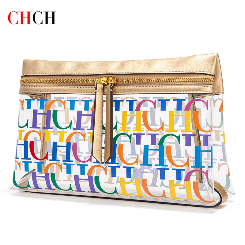 

CHCH Women's Crossbody Bag New Transparent PVC Women's Handbag Wallet