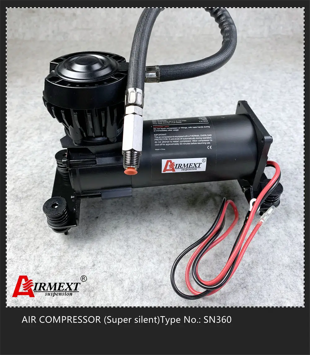 AIRMEXT SN360 /SUPER Silent Air Pump Air compressor Penumatic air suspension system spare parts tunning vehicle parts