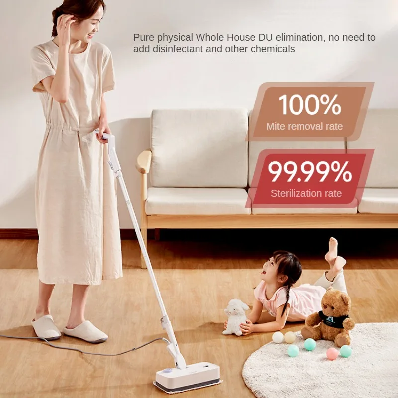 Electric Mop High Temperature Steam Mop Home Non-wireless Disinfection Integrated Electric Mop Cleaning Machine паровая швабра