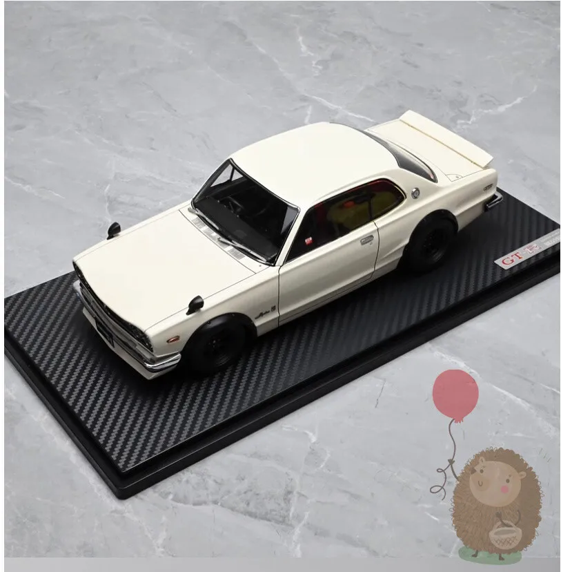 

IG 1/18 Nissan Skyline 2000 GTR KPGC10 Resin Model Car Diecast Hobby Toys White