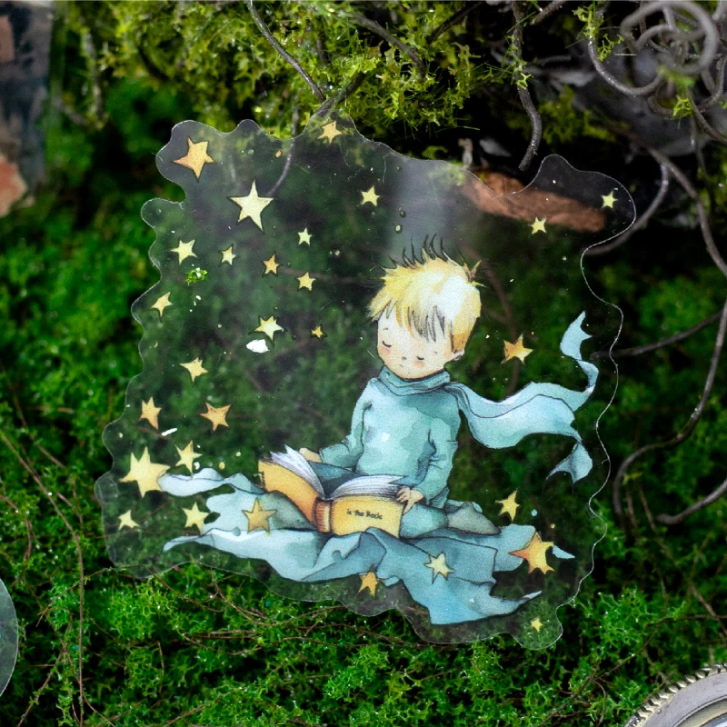 

30 pcs Fairy Tale Fantasy PET Stickers aesthetic Stick Labels Decorative Scrapbooking material hand made junk journal supplies