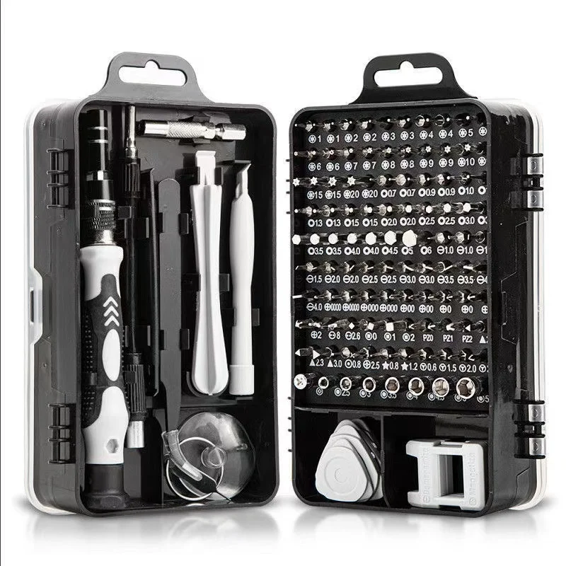 Precision screwdriver 115 in 1 set of multifunctional professional maintenance tools