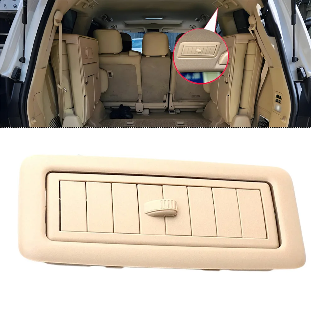 

1pcs Car Air Conditioner Vents, Beige Left/right Side For Toyota For Land Cruiser 200 For LC200 2016-2017 Designed To Optimize