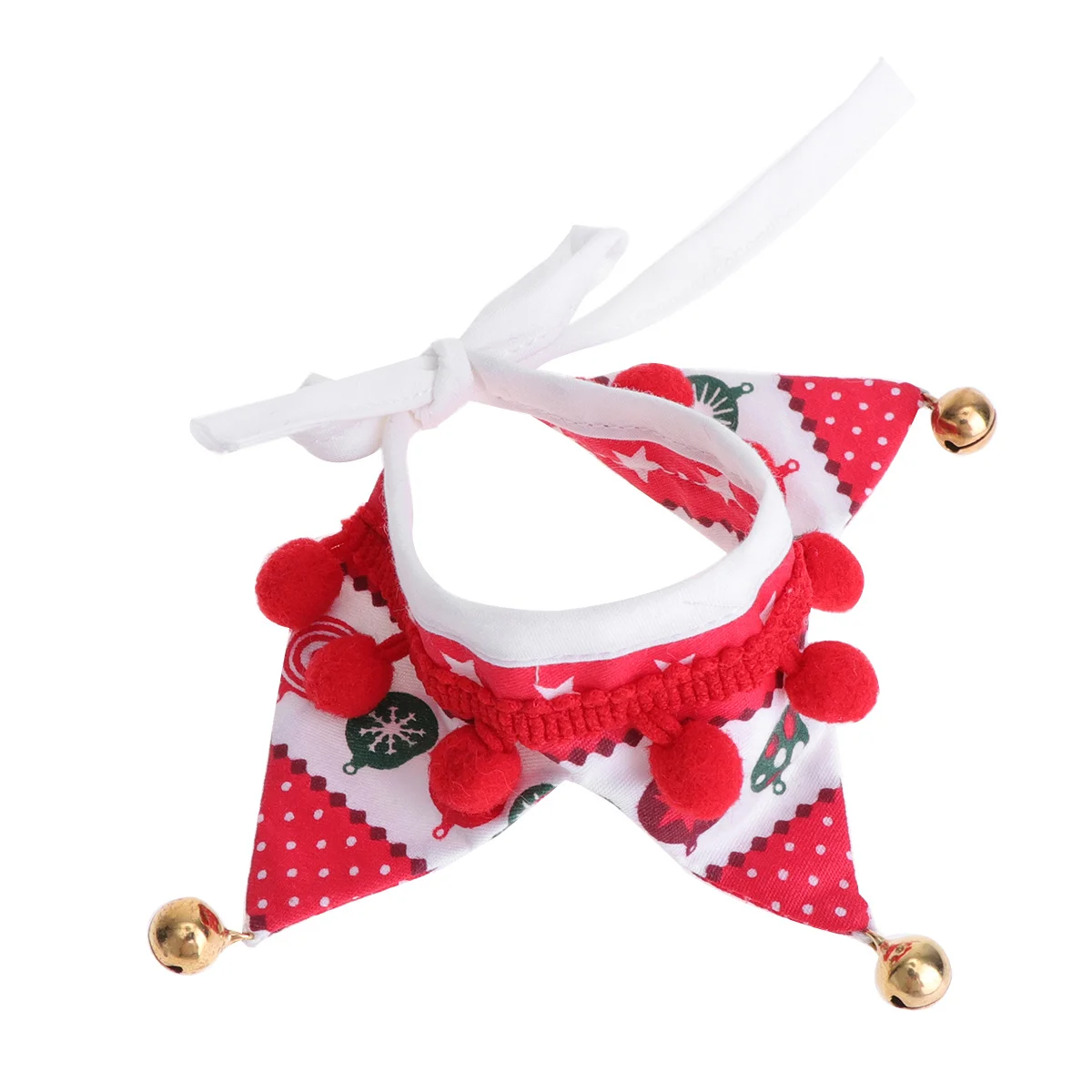 

Neckerchief Christmas Costumes Dog Jingle Collar Small Cat Pet Outfits for Male Cats Clothing