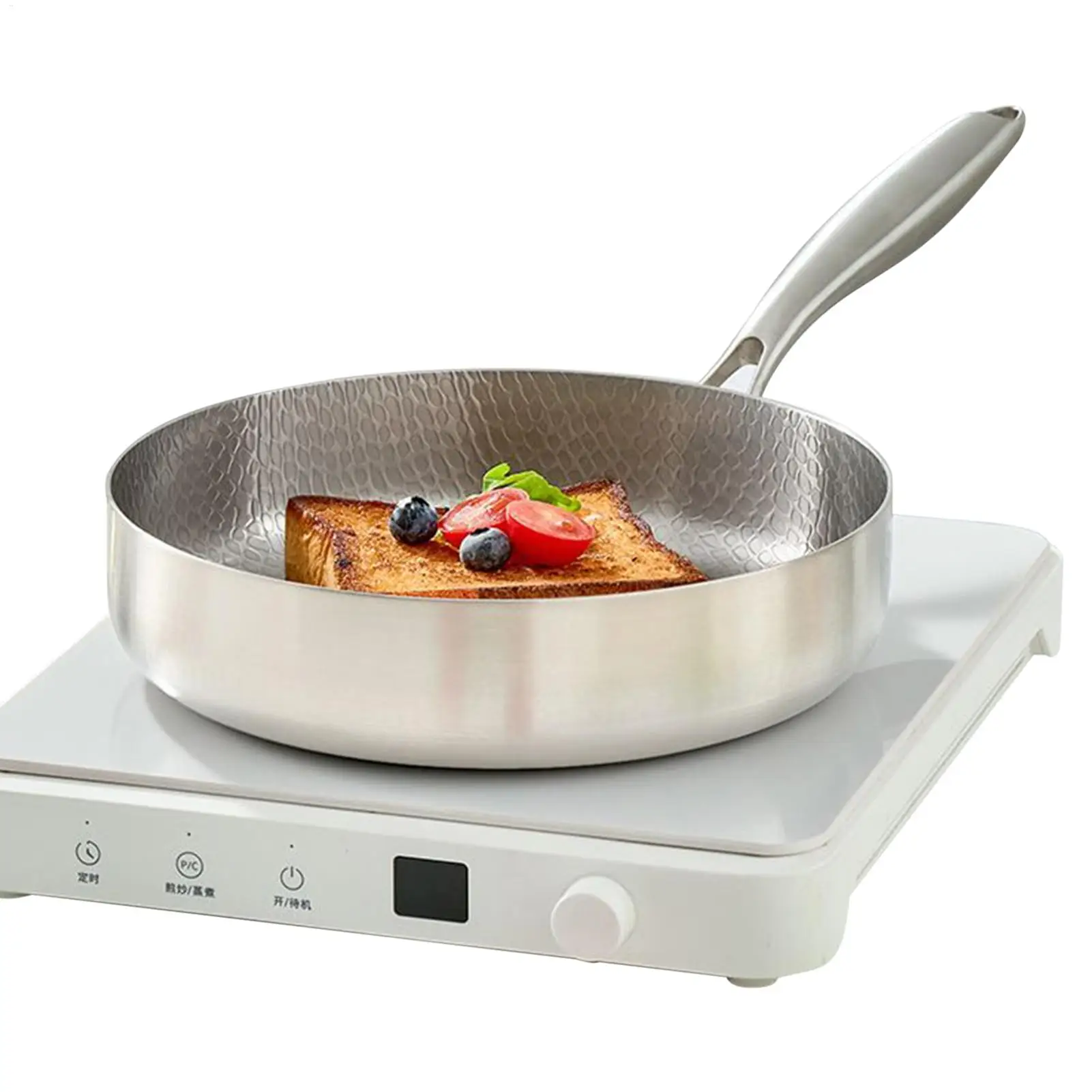 Titanium Pan Non-Stick Cooking Accessories Household Cooker Skillet For Home Cooks Beginners Busy Families Meal Prep Apartment