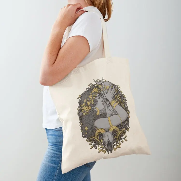 

THE WITCH Tote Bag Eco bag hand bag ladies Canvas stote Gift