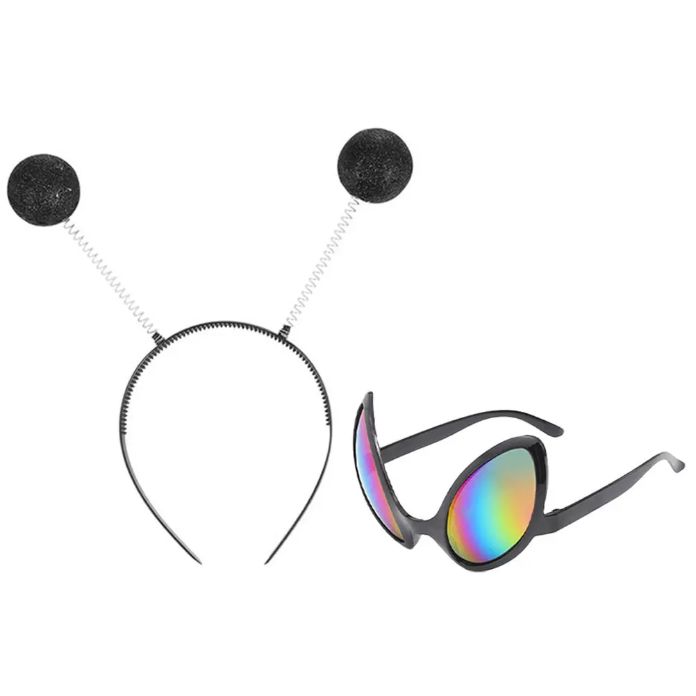 1 Set Party Glasses Headband For Adults Kids Creative Eyeglass Headdress Fun Festival Costume Accessory Prom Decor Photography