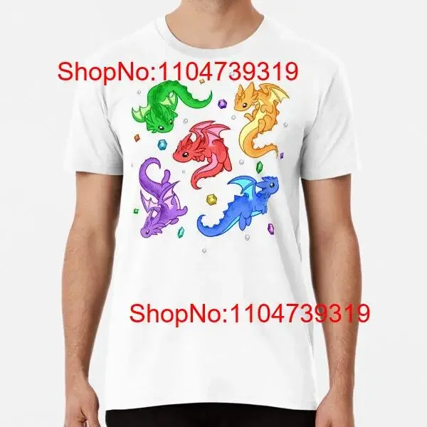 

Футболка Gem Dragon Pattern от S до 5XL, сделанная в Австралии, США, винтажный модный топ для повседневной носки, удобный универсальный