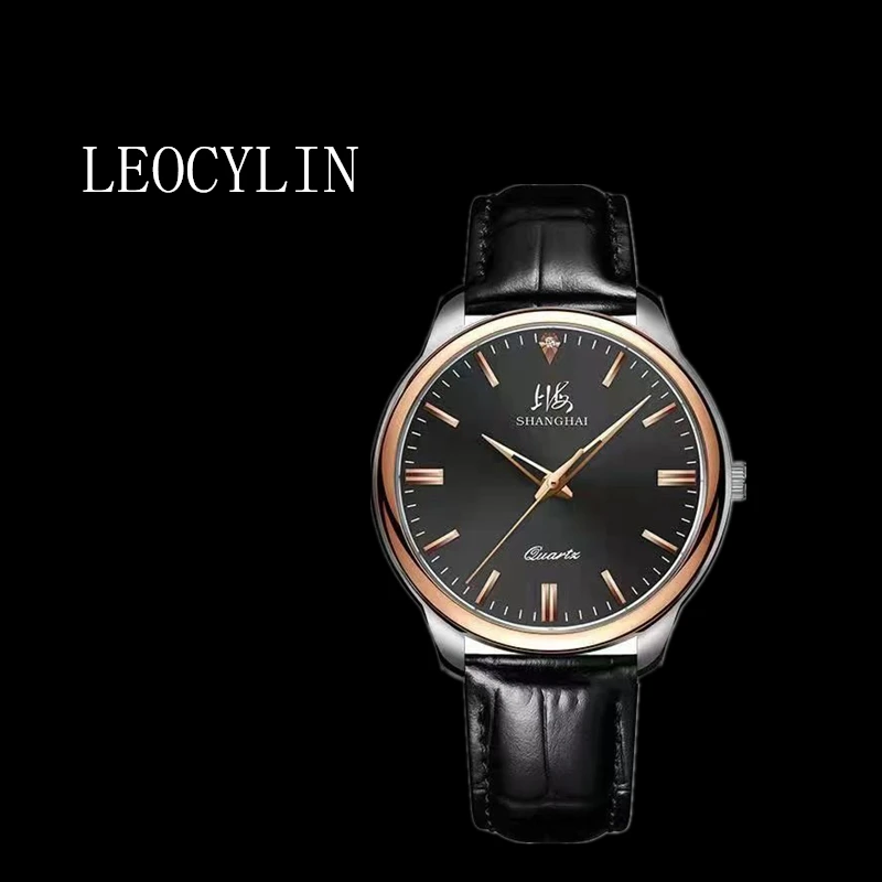 LEOCYLIN Shanghai brand original quartz watch Fashion Couple waterproof luminous for men Wristwatches Relogio Masculino 0177