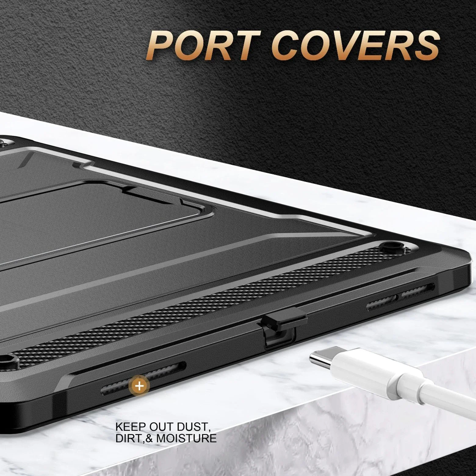 

Thick Tablet Case For iPad Air 4 5 6 7 8 9 10 Generation Pro Shockproof Cases 2021 2022 9.7 11 10.9 12.9 inch Stand Cover