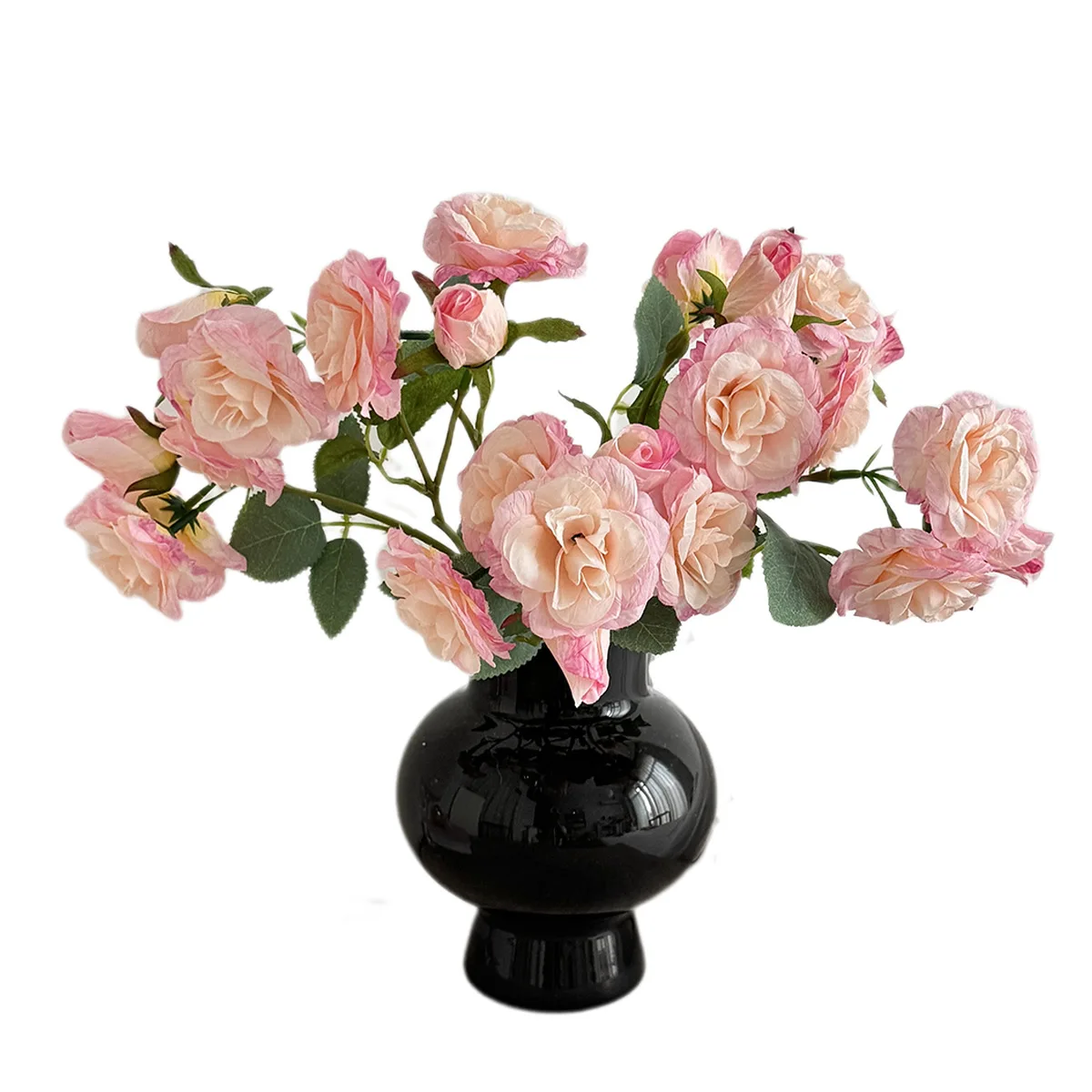 Rose Elsa Rose Artificial roses Korean style 12 heads Artificial flowers for home décor living room dining table and photogra - zdjęcie 1