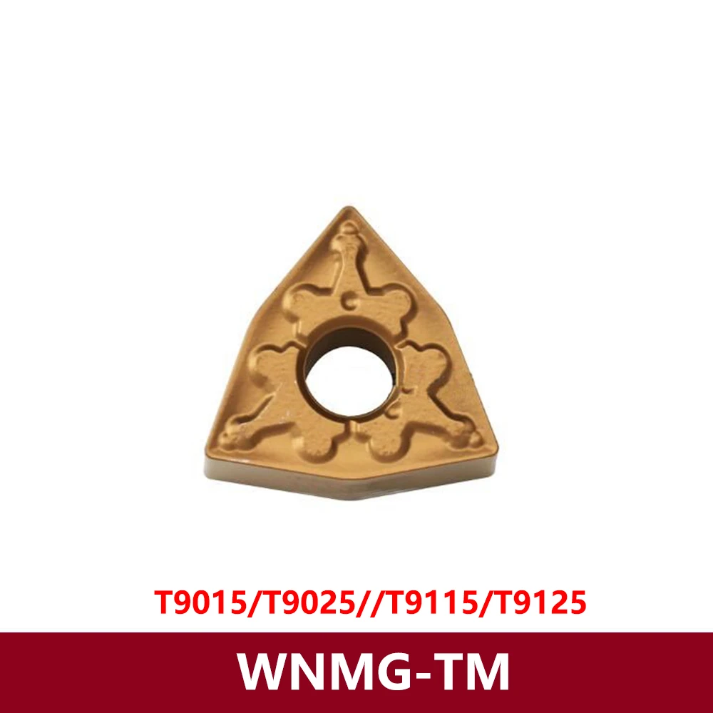 Original WNMG080404 WNMG080408 WNMG080412 TM T9015 T9025 T9115 T9125 CNC Lathe Cutter WNMG WNMG060404-TM Carbide Inserts Tools