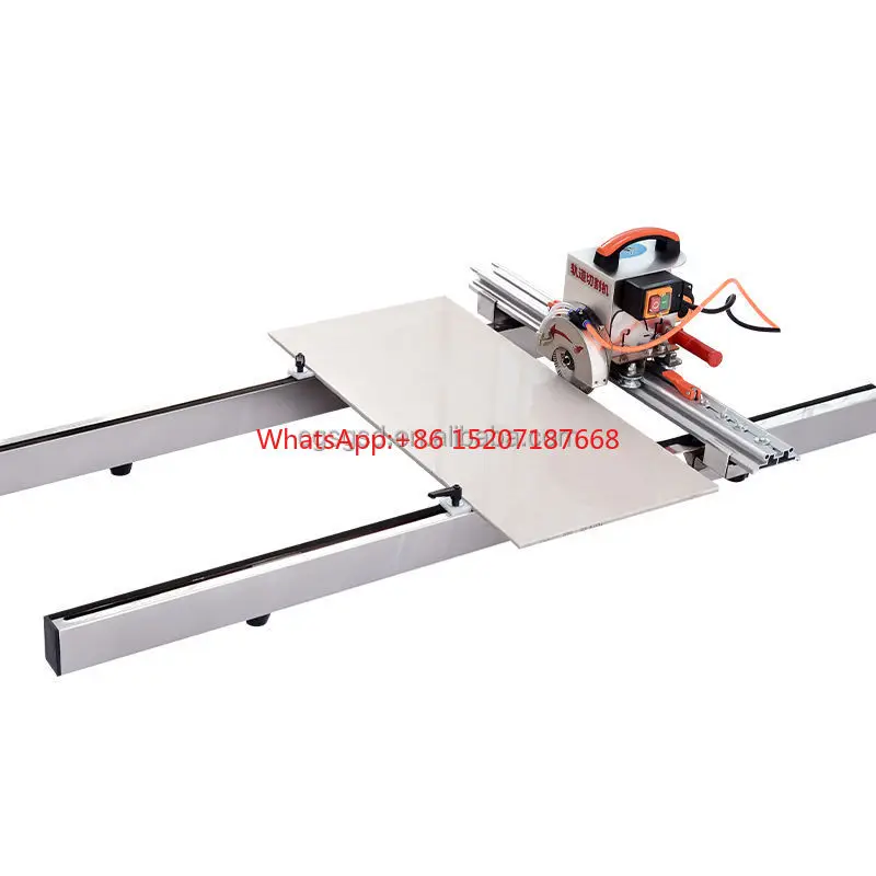 Hot Selling Portable Self Propelled Electric 45 Degree Tile Cutting Machine With Wet Stone Cutter For Quarry Granite Marble