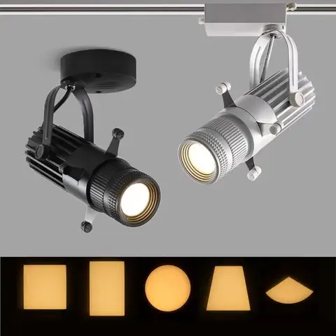 Ceiling Light Adjustable Aperture Variable Mode COB Spotlight LED Stage lighting, Bars, Restaurants, Shops AC90V-265V