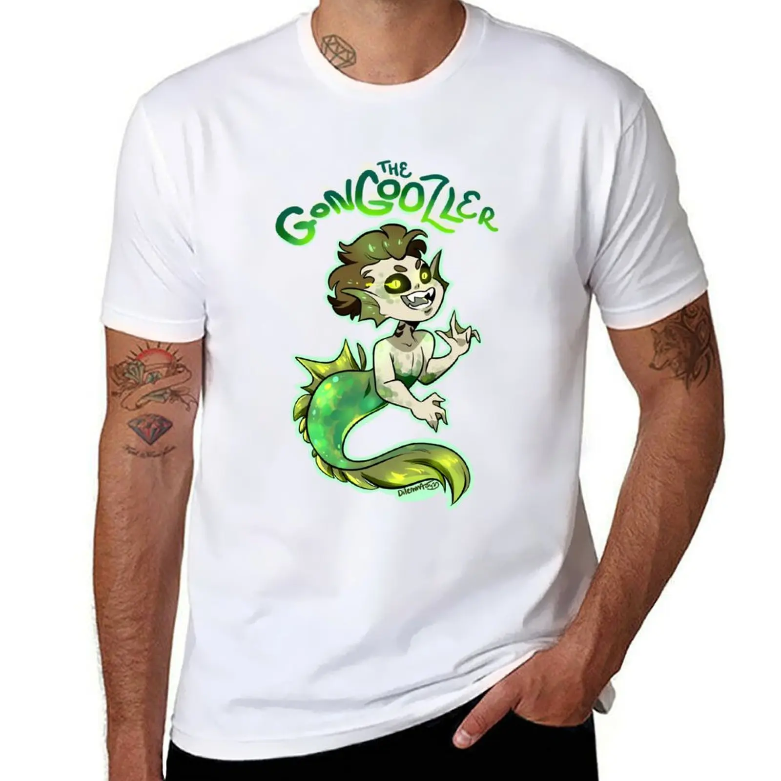 The Annus Cryptids \t Unus GonGoozler T-Shirt Everyday Wear Basic Short Sleeve Top