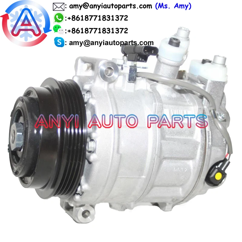 

China Factory COM816 DENSO 7SES17C 4PK Auto ac compressor for Mercedes-Benz C63 AMG W205/E63/G550/GLC63 A0008304702 0008304702