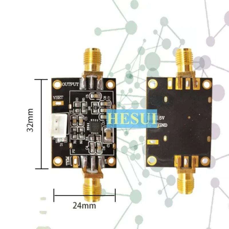 AD8318 module Logarithmic detector Power detection module 1M-8G RSSI measurement RF power meter
