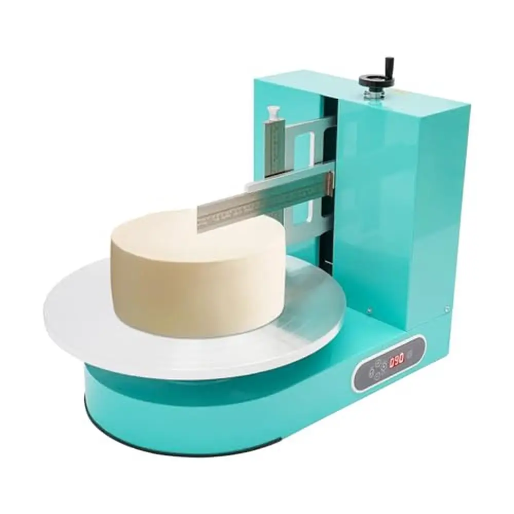 Electric Cake Cream Spreading Machine 220W Turntable Coating Cake Scraper Smoother Ice Cream Decorating