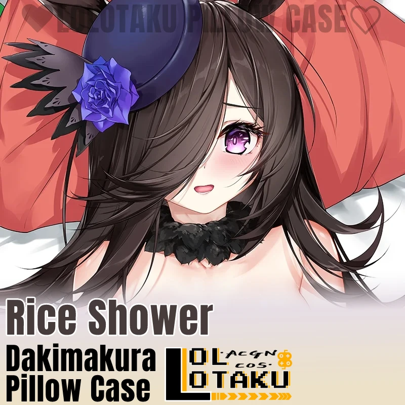 Rice Shower Dakimakura Umamusume Pretty Dakimakura Pillow Case Hugging Fullbody Sexy Cushion Cover Home Bedding Decor Pillowcase