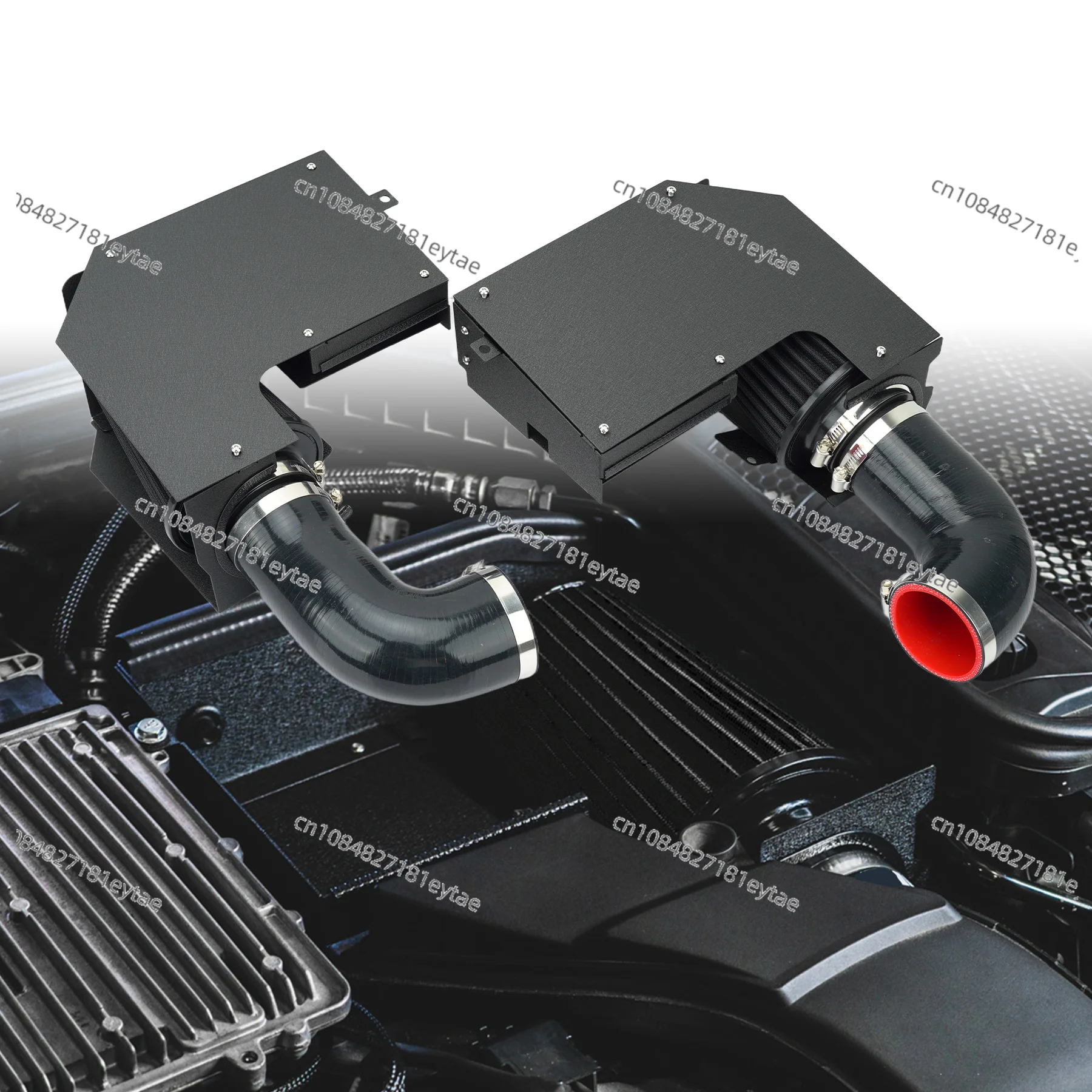 M276 V6 Twin Turbo Engine Car Cold Air Intake Kit for C400 C450 C43 E43 AMG E400 CLS400 V6 3.0L With Air Filter