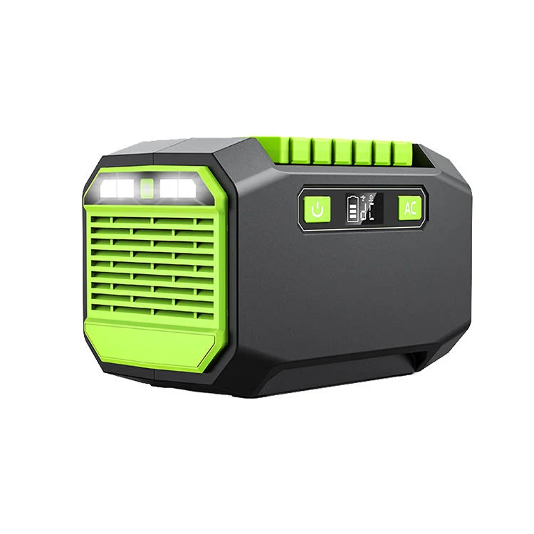 

Портативная электростанция 145 Вт·ч для кемпинга и автодомов, 6 AC-розеток, USB-C, LiFePO4 аккумулятор, солнечная панель, фонарик, литий-ионная батарея, для аварийного использования