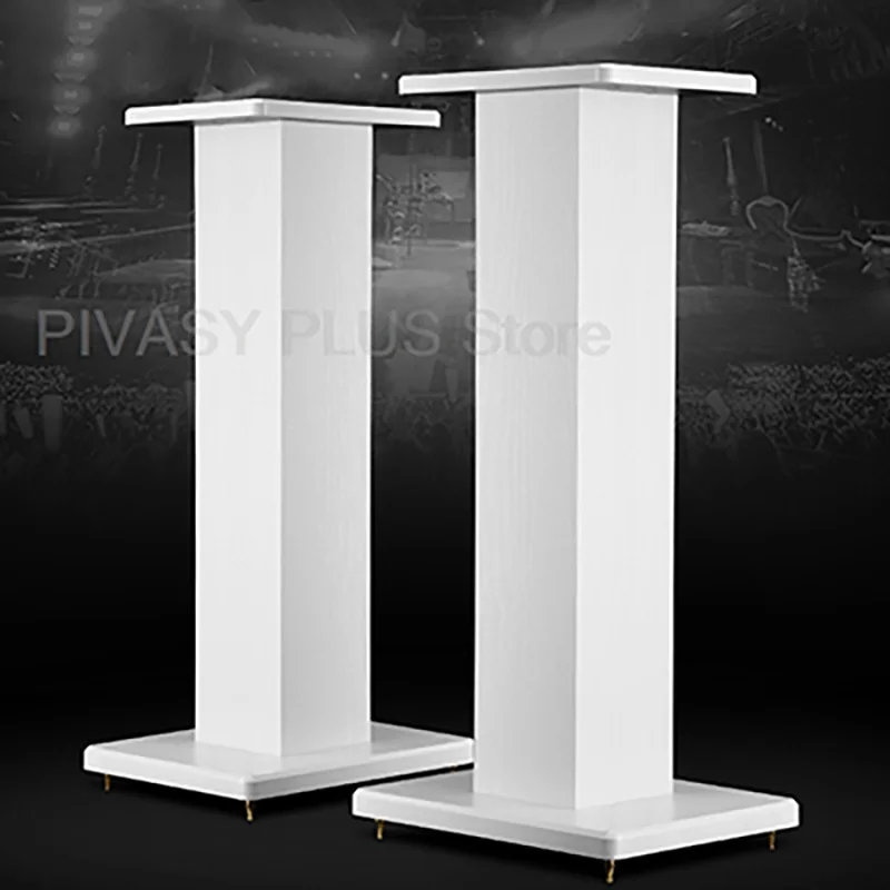 Soportes de altavoz de madera de 15-90CM, estante de Audio con soporte de carga de 50KG, soportes para Monitor KTV, soporte relleno de arena para altavoces de estantería de estudio