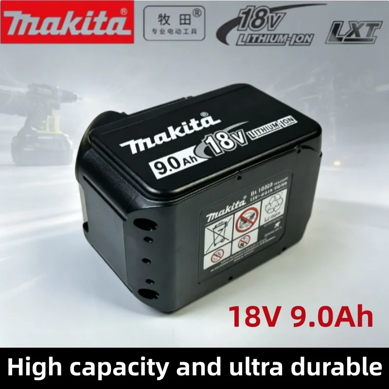 2026년 가장 많이 팔린 18V 공구 배터리인 9000mAh 마키타 배터리는 DHR202 DJV182 DDF487 DTW700 DGA404로 교체 가능합니다.