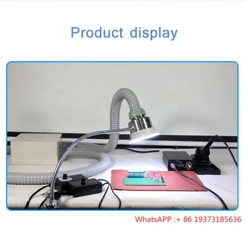 TBK 30W Anti-Static Solder Smoker Absorber ESD Fume Extractor Home Use Phone Repair Welding Instrument Tool New Used Condition