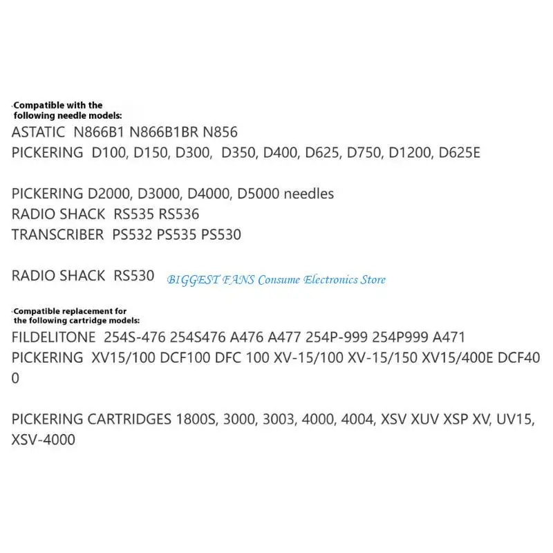 

Precise Record Player Replacement Needle Delivering Balanced Acoustics And Broad Device Compatibility for XV15
