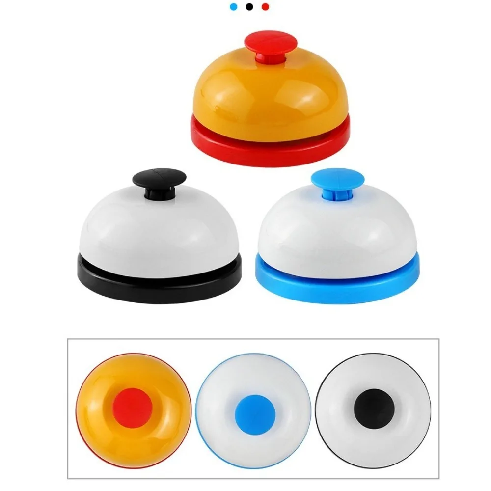 جرس يدوي معدني محمول، جرس يدوي دقيق ومتين، ملحقات ألعاب الطاولة #1