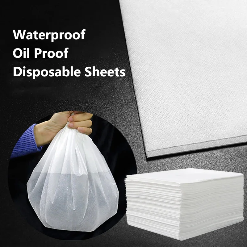 Waterproof Disposable Sheets Non-woven Salon Spa Bed Sheet Breathable Massage Scraping Therapy Oil Proof Bed Cover