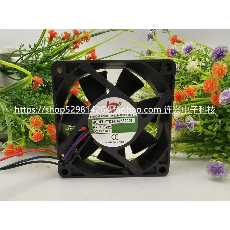для Yingtian YTD247025S0000 24В 0.30А 7025 Вентилятор охлаждения для инверторного сварочного аппарата