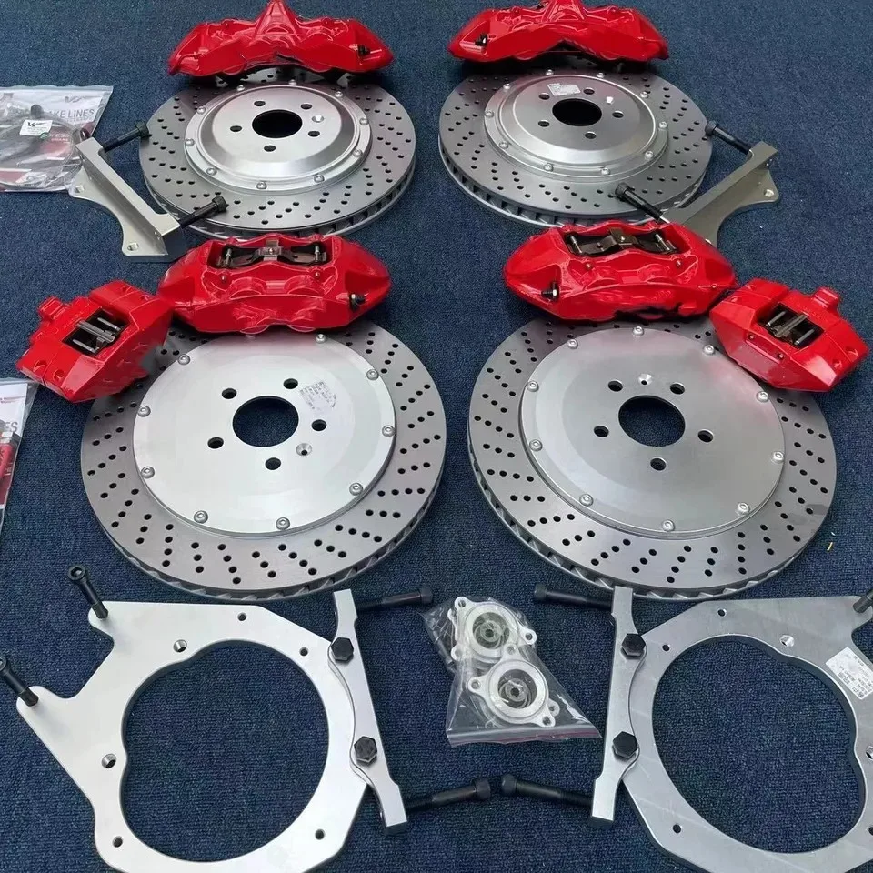 Big Brake Kit Modified Car Brake System 6 Pistons Brake Calipers For jeep cherokee