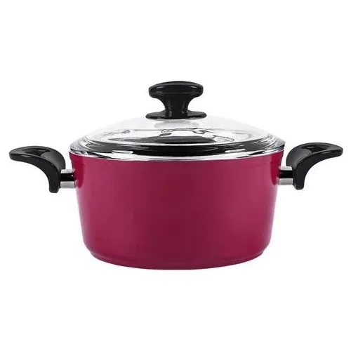 Emsan Oskar 22 Cm Deep Cookware Damson