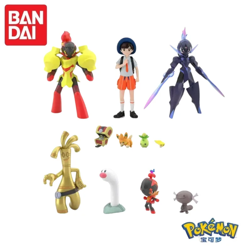 

В наличии 100% оригинал Bandai Scale World Pamo Paldea Upah Soublades Haruto Аниме Фигурки Игрушки Детский подарок Модель Украшения