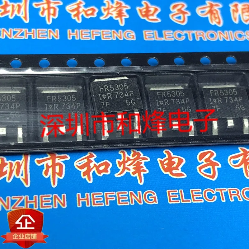 5 pieces FR5305 IRFR5305PBF  TO-252 -55V -31A