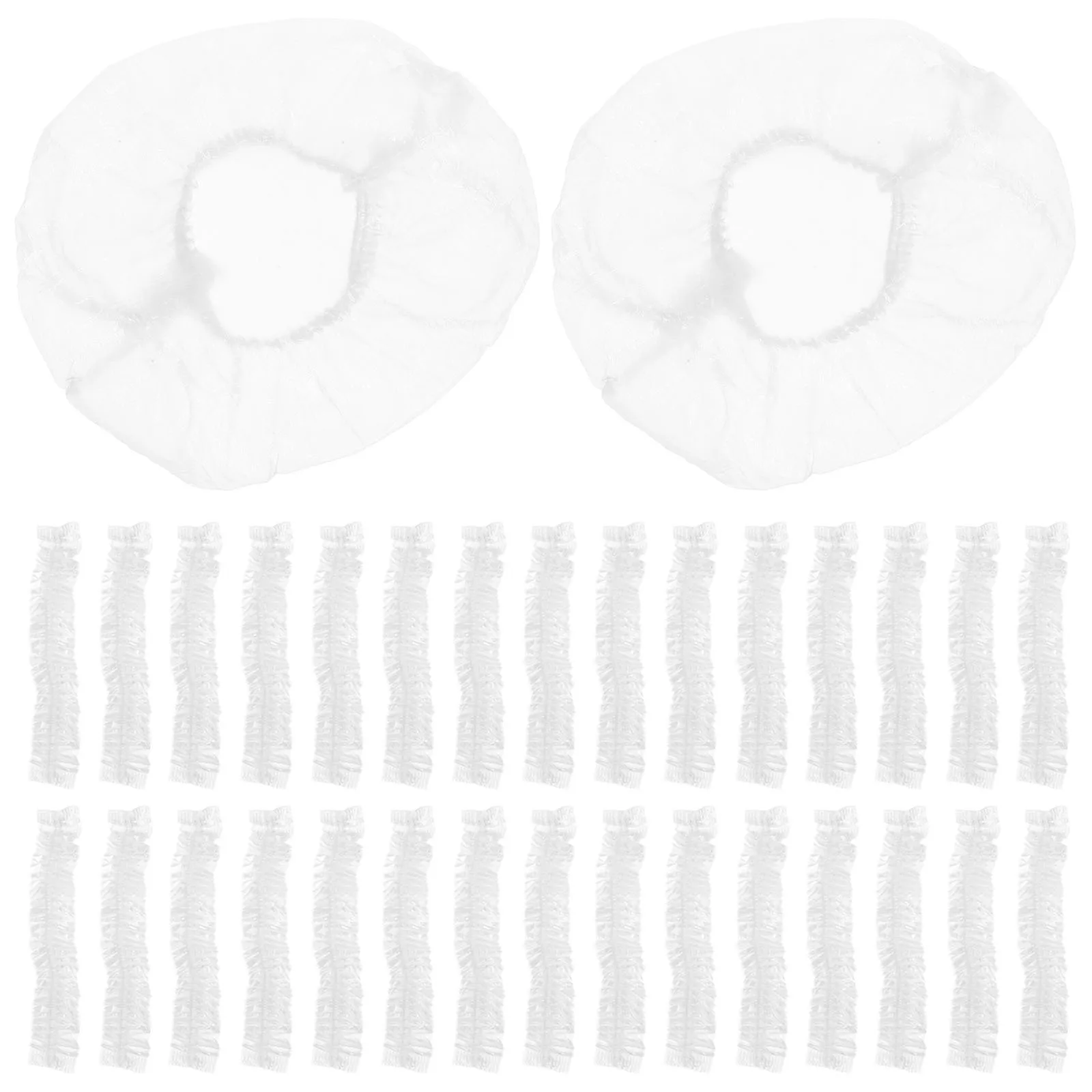 

Elastic Food Storage Bowl Covers Stretch Wrap for Kitchen Container Refrigerator Use Protective Breathable Fit Reusable