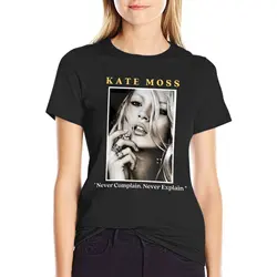 Kate Moss quote T-Shirt plus size tops vintage tops designer clothes Women luxury