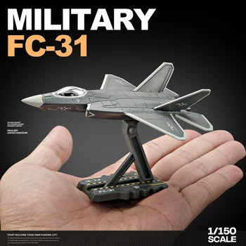 1/200 J-20 Jets de chasse militaires J-31 Y-20 avion de Transport modèle Miniature en alliage jouet avion moulé sous pression Collection cadeau pour les enfants